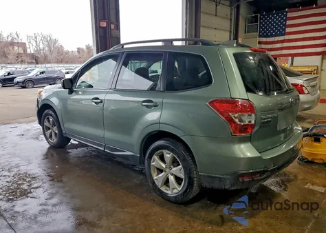 2016 Subaru Forester 2.5I Premium z USA, uszkodzony, nr VIN JF2SJADCXGH509168